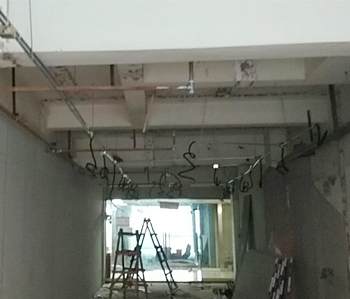优佳尚品300方办公室蜜桃一区二区精品施工现场