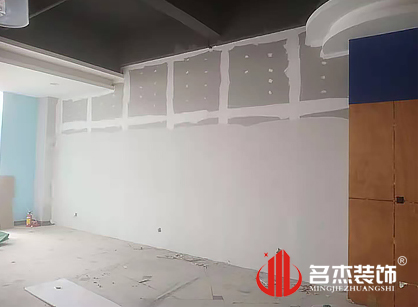 巡工地日记，佛山宏威路服装展厅蜜桃一区二区精品项目进行中